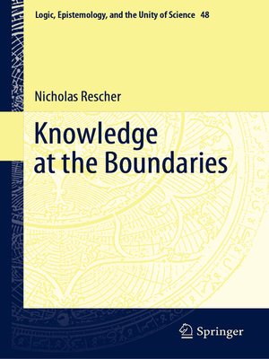 cover image of Knowledge at the Boundaries